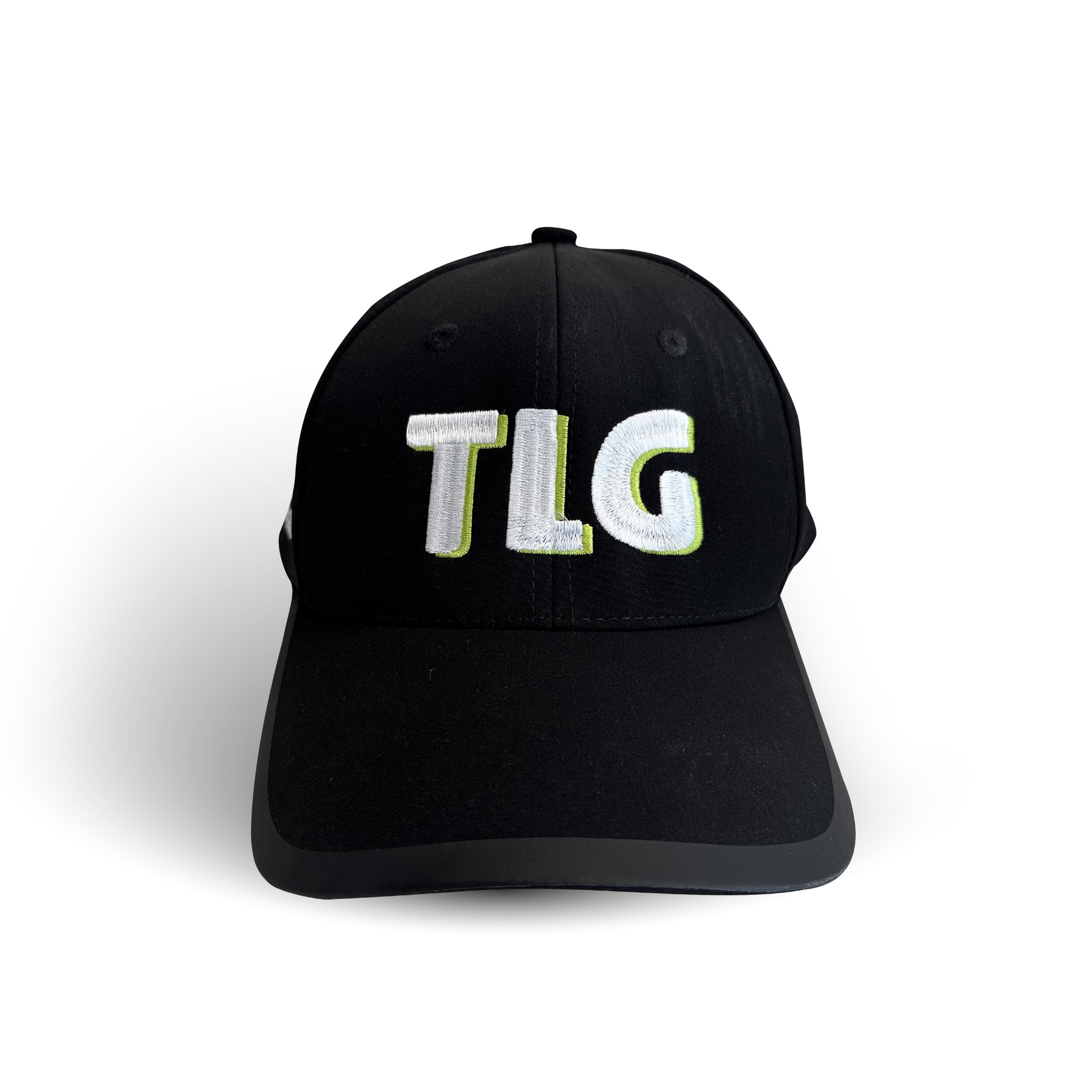 Black golf hat for men and women The Lucky Golfer