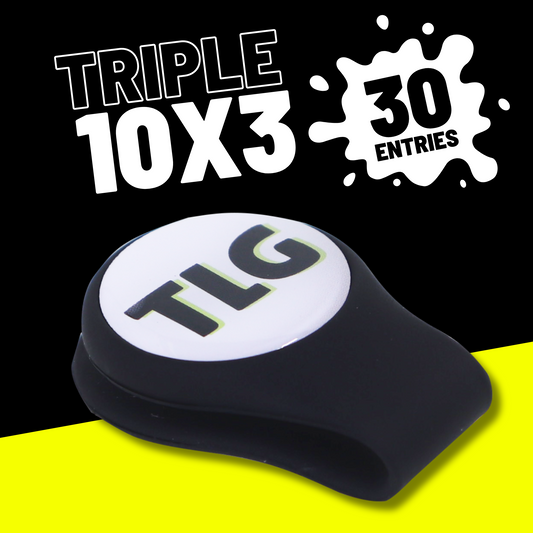 TLG Magnetic Hat Clip & Golf Ball Marker - 30 Entries (TRIPLE 10x 3)