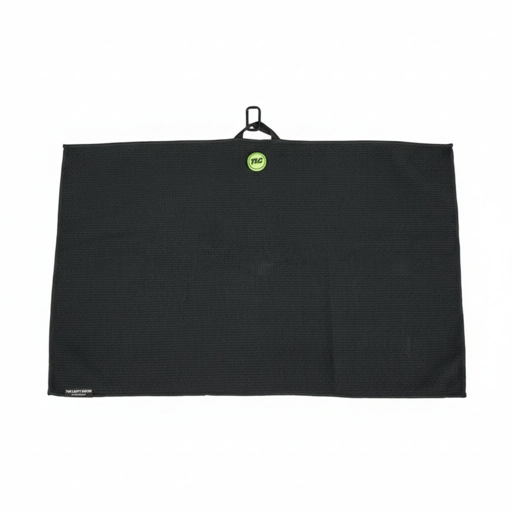 The Lucky Golfer Magnetic Microfiber Waffle Golf Towel